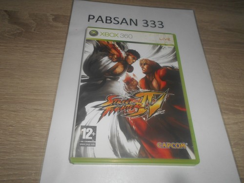 Xbox 360 street fighter iv - street,